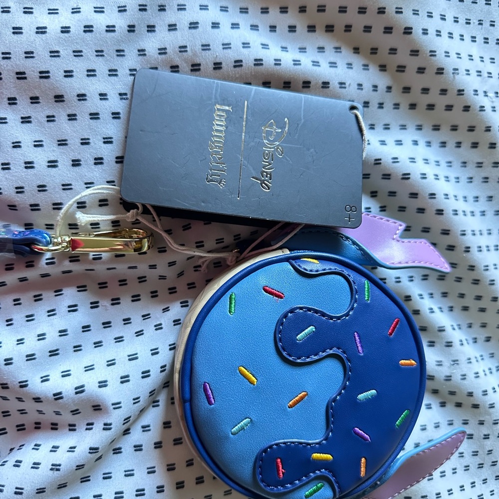 Loungefly Ice Cream Stitch Figural Coin Purse